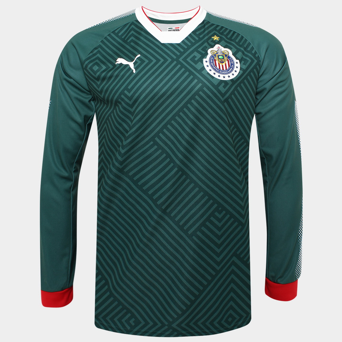 CD Guadalajara Trikot Ausweich ML 2017-18 Fussballtrikots Günstig